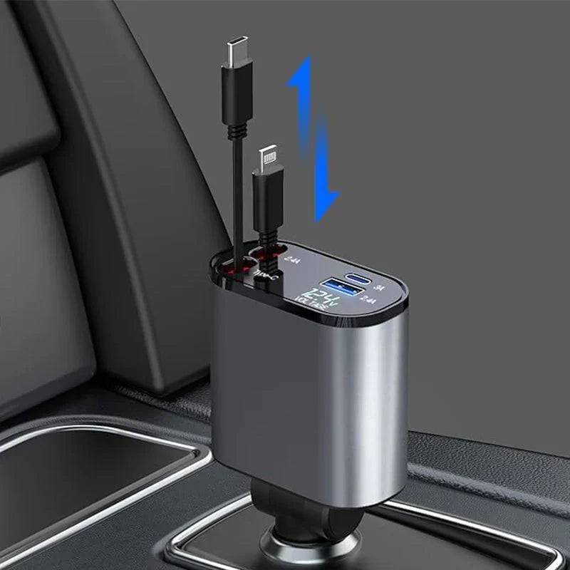 Connect Retractable Car Charger